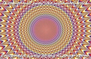 let your thoughts drift away